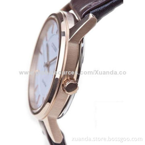 3ATM water resistant fashion watch genuine leather for man style, high quality